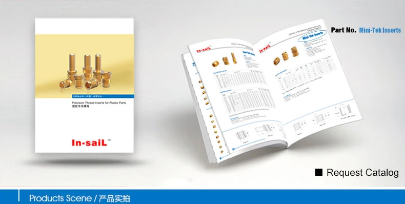 Hot Items, Ss304/Brass/SUS Insert Nuts for Electronic Fittings