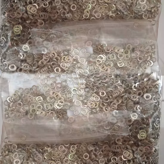 Kohlenstoffstahl/Edelstahl ASTM-Unterlegscheibe, verzinkte Unterlegscheibe